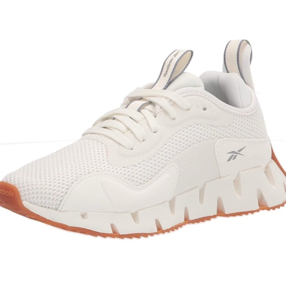 Reebok White Sneakers with Gum Sole - Picture 1 of 5